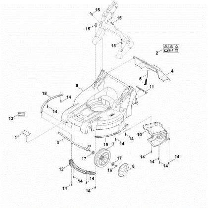 Bild von B - Gehäuse, Vorderachse RMA 448.1 PC
