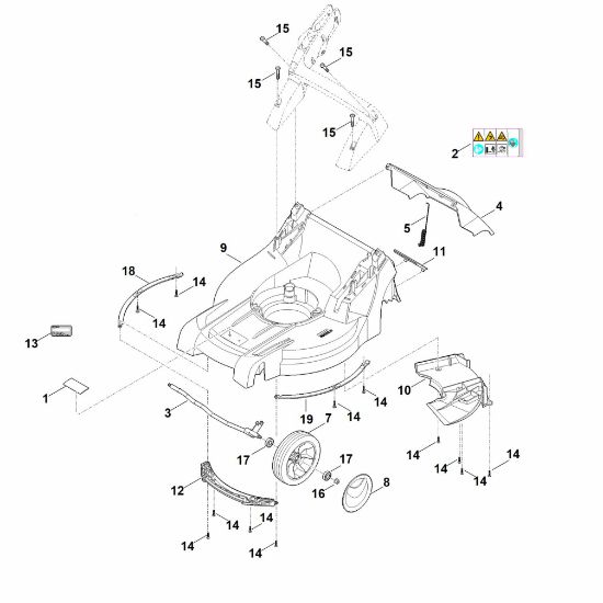 Bild von B - Gehäuse, Vorderachse RMA 448.1 TC