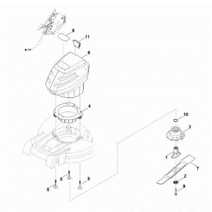 Bild von D - Motor, Messer RMA 448.2 PV
