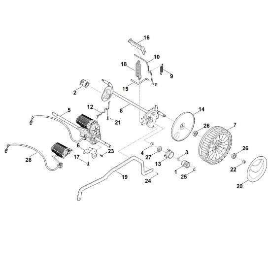Bild von C - Fahrwerk, Höhenverstellung RMA 448.2 VC