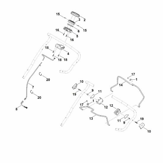 Bild von A - Lenker Oberteil RMA 765.0 V