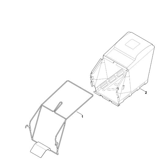 Bild von G - Grasfangkorb RMA 765.0 V