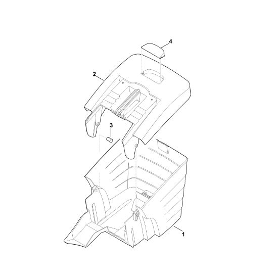 Bild von E - Grasfangkorb RME 339.0 C