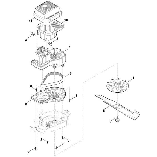 Bild von D - Motor, Messer RME 443.0