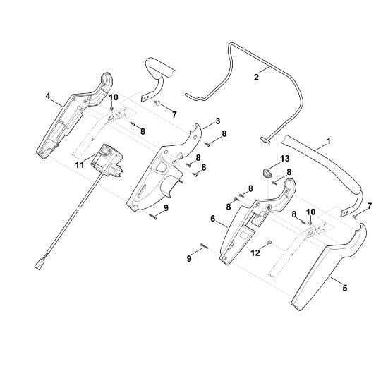 Bild von A - Lenker Oberteil RME 545.0 C
