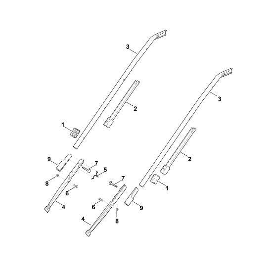 Bild von B - Lenker Unterteil RME 545.0 C