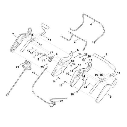 Bild von A - Lenker Oberteil RME 545.0 V