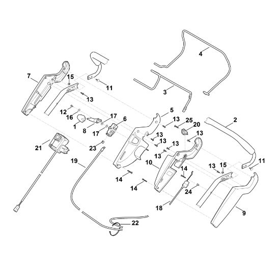 Bild von A - Lenker Oberteil RME 545.0 V