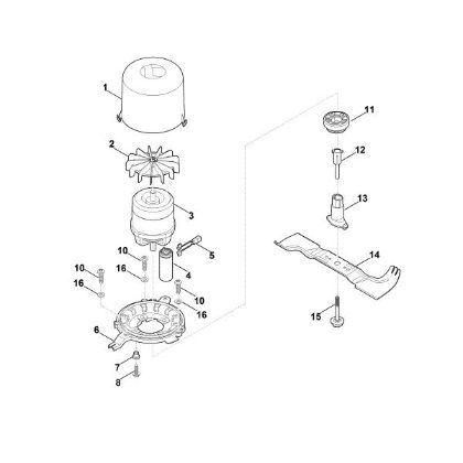 Bild von F - Motor, Messer RME 545.0 V