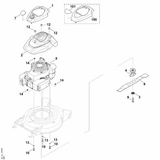 Bild von E - Motor, Messer RM 2.0 RT