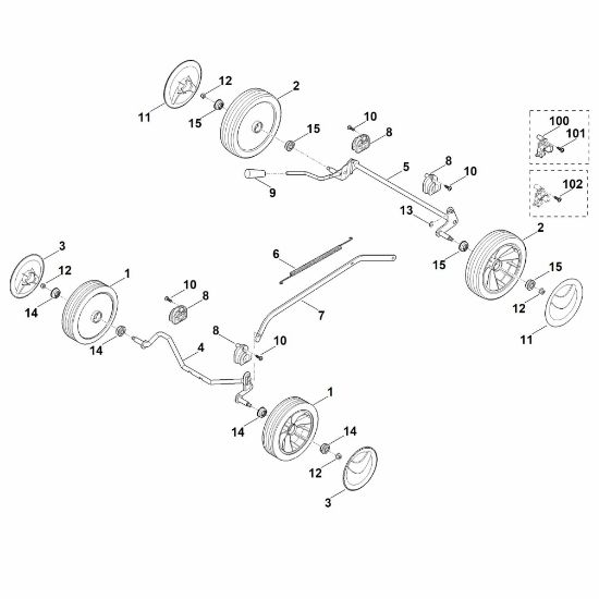 Bild von C - Fahrwerk RM 248.1