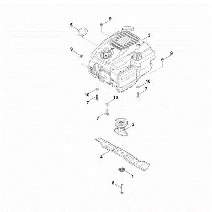 Bild von D - Motor, Messer RM 248.2 T