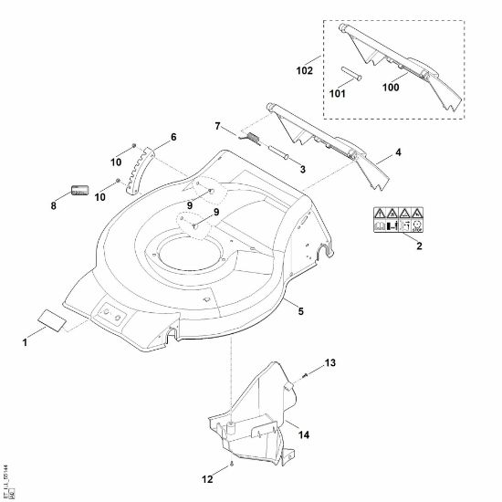 Bild von B - Gehäuse RM 253.0 T