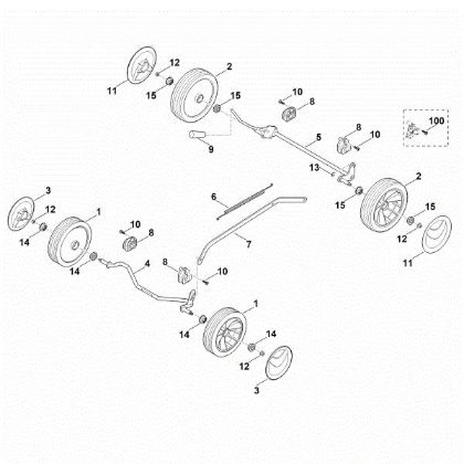 Bild von C - Fahrwerk RM 253.2