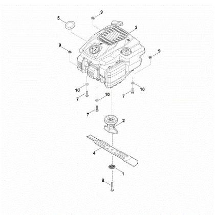 Bild von D - Motor, Messer RM 253.2 T