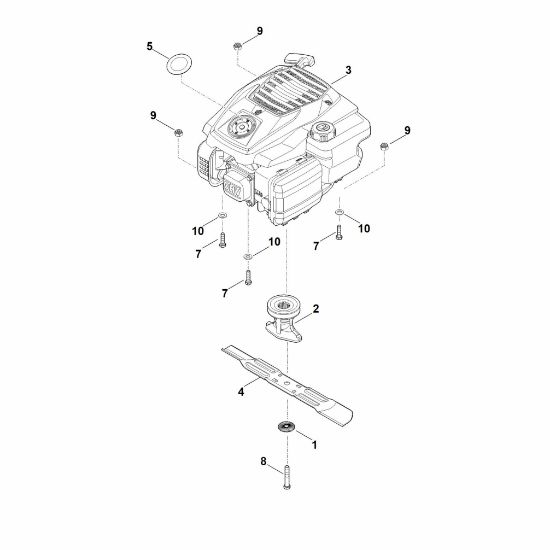 Bild von D - Motor, Messer RM 253.2 T