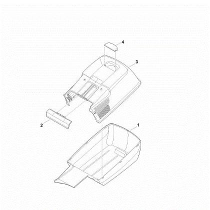 Bild von E - Grasfangkorb RM 253.2 T