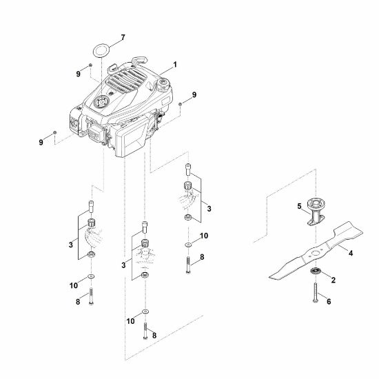 Bild von D - Motor, Messer RM 3.1 RT
