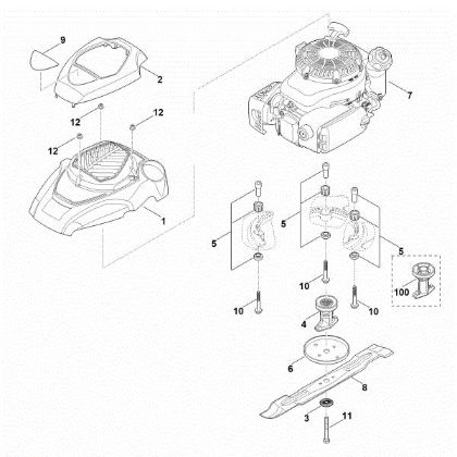 Bild von E - Motor, Messer RM 4.0 RTP