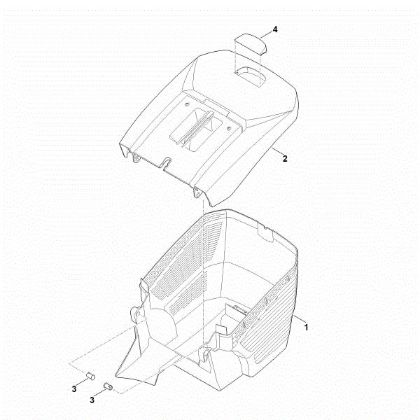 Bild von E - Grasfangkorb RM 443.1 T