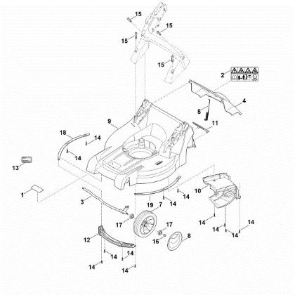 Bild von B - Gehäuse, Vorderachse RM 448.0 TC