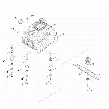Bild von D - Motor, Messer RM 448.1 TC