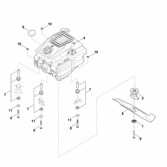 Bild von D - Motor, Messer RM 448.1 TC