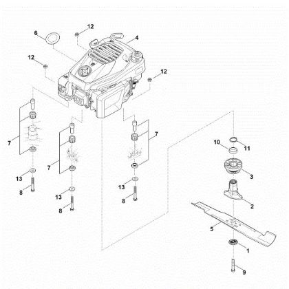 Bild von D - Motor, Messer RM 448.1 VC
