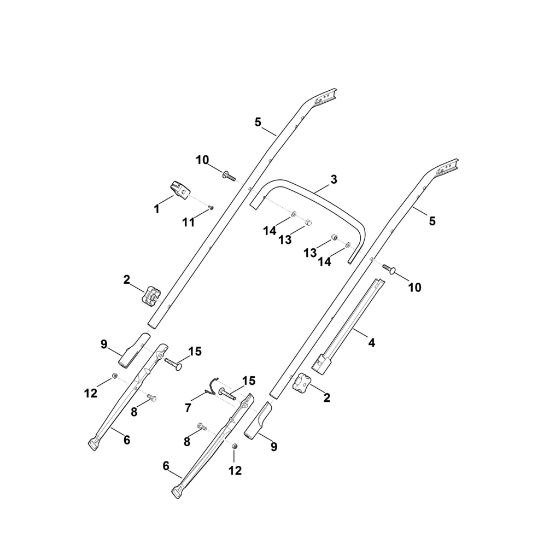 Bild von B - Lenker Unterteil RM 545.0