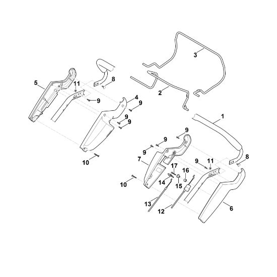 Bild von A - Lenker Oberteil RM 545.0 T