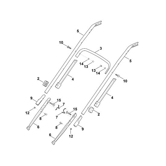 Bild von B - Lenker Unterteil RM 545.0 VE