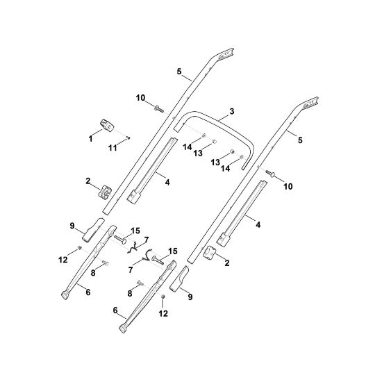 Bild von B - Lenker Unterteil RM 545.0 VM