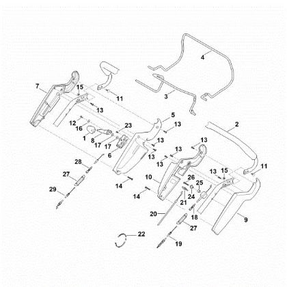 Bild von A - Lenker Oberteil RM 545.1 V