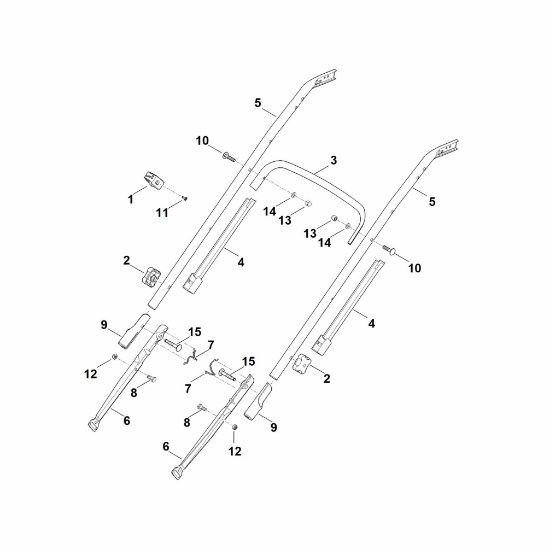 Bild von B - Lenker Unterteil RM 545.1 V