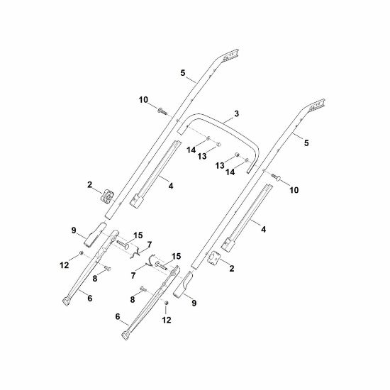 Bild von B - Lenker Unterteil RM 545.1 VE