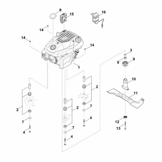 Bild von F - Motor, Messer RM 545.1 VE