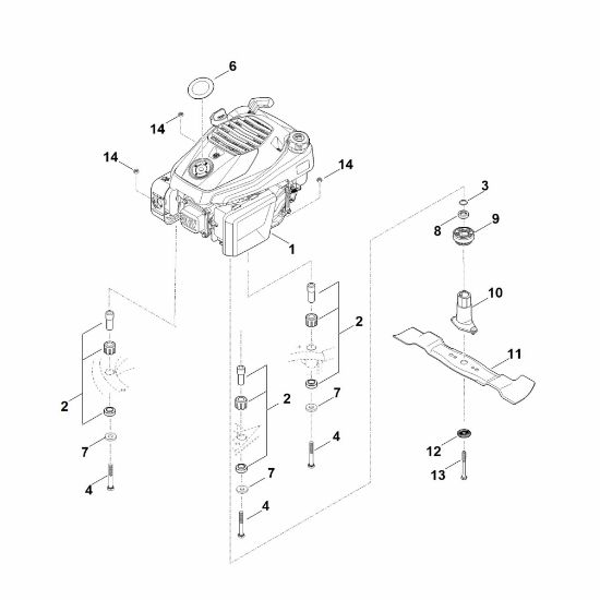 Bild von F - Motor, Messer RM 545.1 VM