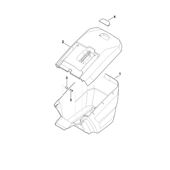 Bild von G - Grasfangkorb RM 650.0 T