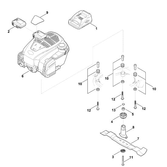 Bild von F - Motor, Messer RM 650.0 VE
