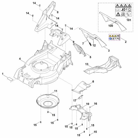 Bild von C - Gehäuse RM 650.0 VS