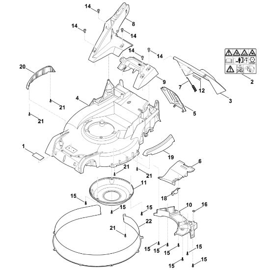Bild von C - Gehäuse RM 655.0 RS