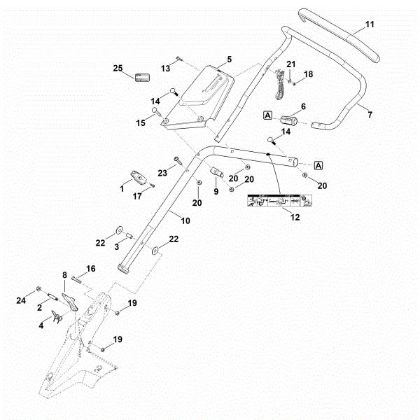 Bild von B - Lenker Unterteil RM 655.1 RS