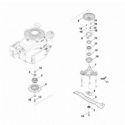 Bild von G - Messer, Messerkupplung RM 655.1 RS