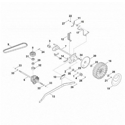Bild von E - Hinterachse, Getriebe RM 655.1 VS