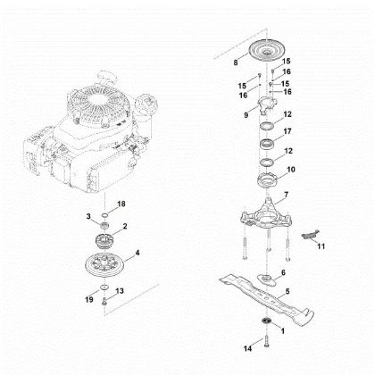 Bild von G - Messer, Messerkupplung RM 655.1 VS