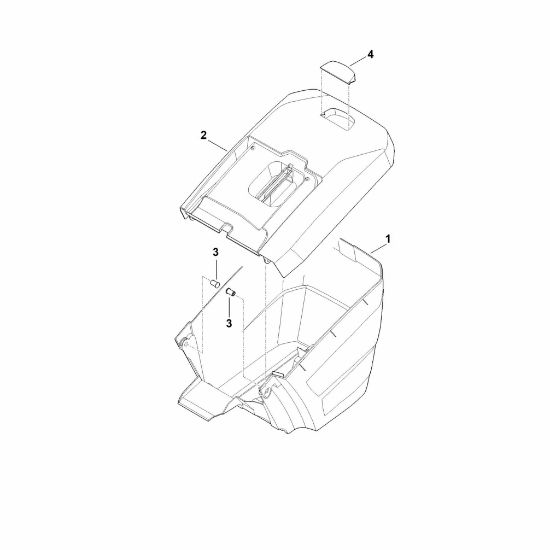 Bild von H - Grasfangkorb RM 655.1 VS