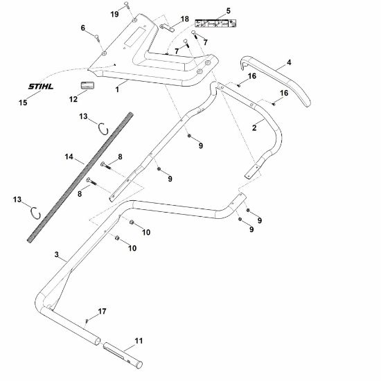 Bild von B - Lenker Unterteil RM 756.0 GC