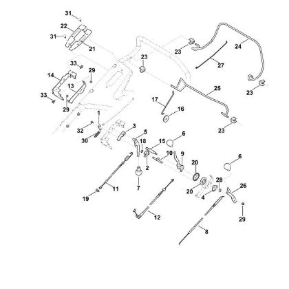 Bild von A - Lenker Oberteil RM 756.0 YC