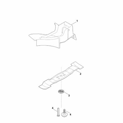 Bild von A - Mulch Kit AMK 443.0