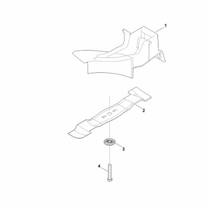 Bild von A - Mulch Kit AMK 448.0